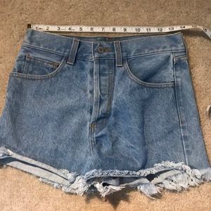 John Galt denim shorts